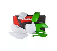 Juego de piezas de plástico POLISPORT para Kawasaki KX 65 (2000-2025), con placa