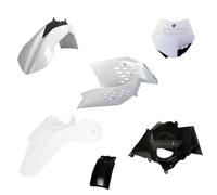 Juego de piezas de plástico POLISPORT para KTM SX 65 (2012-2015), color blanco