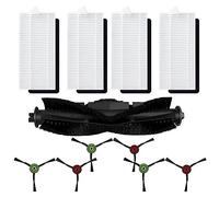 Juego de piezas de repuesto para aspiradora Cecotec Conga Eternal Pet Max X-Treme - 1 cepillo principal + 6 cepillos laterales + 4 filtros