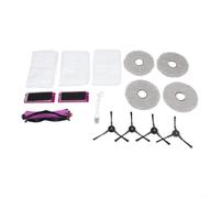 Juego de piezas de repuesto para Eureka para v15 Pro J15 para aspiradoras Ultra - Rodillo principal cepillos de borde lateral Filtros lavables Almohadillas de fregona