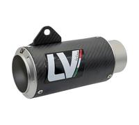 Juego de piezas de repuesto para silenciador trasero LeoVince para sistema de escape LV CORSA, 160 mm, derecho