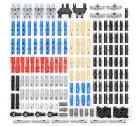 Juego de piezas de repuesto técnicas, 174 piezas, técnica de eje transversal, pasador de eje, piezas de conexión de engranaje, bloques de construcción, compatible con accesorios de tecnología