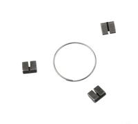 Juego de piezas de servicio con 3 trinquetes y 1 resorte para Novatec Freehub Body para reacondicionamiento de bujes de bicicleta y necesidades de respuesta de transmisión