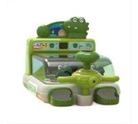 Juego de pinball de mesa para niños con música, juguete educativo de canicas, regalo ideal para niños, color verde
