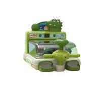 Juego de Pinball Mesa para Niños con Música, Juguete Educativo Canicas, Regalo Ideal Verde