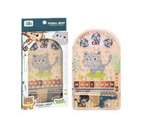 Juego De Pinball Portátil Genérico - Pequeños Juegos De Viaje, Portátiles, Mini Juegos De Bolsillo Con Múltiples Niveles De Dificultad | Juego De Mano Interactivo De Estilo | De Viaje Para Y A