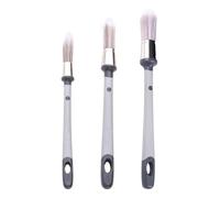 Juego de pinceles de 3 piezas, herramientas de pintura de pared, pinceles, pinceles pequeños, adecuados para decorar, pintar y descansar. (Pincel puntiagudo de 13 mm, pincel puntiagudo de 15 mm,