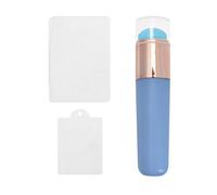 Juego de pinceles de silicona para uñas y sellos de arte transparente, accesorios de manicura para técnicas de pintura degradada, aplicador de polvo