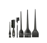 Juego de pinceles de tinte Nivel 3, diseño profesional y elegante, uso para tintes, tintes y necesidades de color, mango cómodo y pulido, cepillo de color de nivel 3, 6 unidades