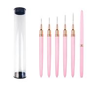Juego de pinceles para decoración de uñas de rayas francesas, punta ultrafina, lápiz de dibujo de líneas, pinceles de pintura de gel UV, herramientas de manicura, bolígrafos mágicos de pintura al