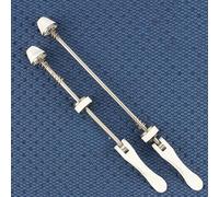 Juego de pinchos de aleación de aluminio para ruedas de bicicleta, pinchos de bloqueo de liberación rápida de acero inoxidable 304 para ruedas delanteras y traseras de bicicleta MTB de carretera, kit