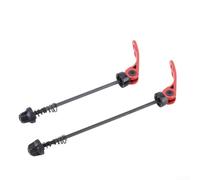 Juego de pinchos de liberación rápida de aleación de aluminio anodizado para bicicletas de carretera y montaña, compatible con eje hueco, delantero de 100 mm, trasero de 135 mm e instalación sin
