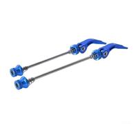 Juego de pinchos de liberación rápida para bicicleta de montaña con asas de aleación de aluminio mecanizadas CNC y ejes de acero de alta resistencia para ruedas delanteras de 145 mm y traseras de 180