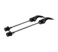 Juego de pinchos de liberación rápida para eje delantero y trasero, aleación de aluminio para pinchos CNC para carretera y plegable para cubo de bicicleta, sujetadores de rueda de diseño hueco ligero