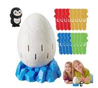 Juego de pingüino de salto, juguete de cubo pirata pingüino, Juguete de acción de pingüino, Juego interactivo del pirata del pingüino, emocionante juguete de pingüino de la novedad para la reunión del