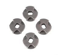 Juego de piñones de motosierra de 6 dientes de 3/8 pulgadas, construcción de metal para una transmisión de par suave para modelos DUC256, DUC353 y XCU03 de 10 x 8 mm, agujero central, 8 piezas