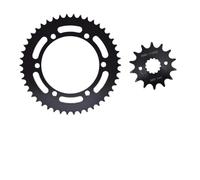 Juego de piñones delanteros y traseros para motocicleta 520 Chain 46T 14T Compatible con ZR250 A1 A5 Balius Japón 1991 1996 ZXR250 C1 C2 C3 D1(Front and Rear)