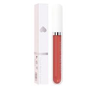 Juego de pintalabios rojo, protección de labios, taza brillante, 18 barras de labios, color antiadherente, sexy, duradero, duradero, para mujer, color rojo, beso (A, talla única)
