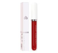 Juego de pintalabios rojo, protección de labios, taza brillante, 18 barras de labios, color antiadherente, sexy, belleza duradera, larga duración, color rojo, beso (Q, talla única)