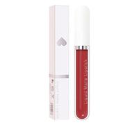 Juego de pintalabios rojo, protección de labios, taza brillante, 18 barras de labios, color antiadherente, sexy, belleza duradera, larga duración, color rojo, beso (B, talla única)