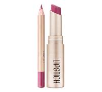 Juego de pintalabios y delineador de labios 2 en 1 para mujer, juego de delineador de labios duradero, lápiz labial con juego de delineador de labios, kits de maquillaje GwL223 (C, 4,7 x 12 cm)