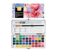 Juego de pintura de acuarela,Pintura de acuarela Kit de pintura portátil