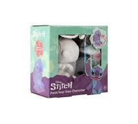 Juego de pintura de Lilo y Stitch de Disney, figura de yeso para pintar para niños, juego creativo de manualidades con pinturas y pinceles, efecto pasta texturizada, idea de regalo a partir de 3 años