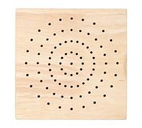 Juego de pintura de madera para creación hecha a mano y modelos, opción de abrazadera ajustable y soporte de arte de base lisa