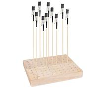 Juego de pintura de madera para creación hecha a mano y modelos, opción de abrazadera ajustable y soporte de arte de base lisa