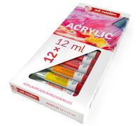Juego De Pinturas Acrílicas Royal Talens Para Principiantes 12 X 12Ml Tubos