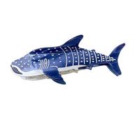 Juego de pinzas de ducha con forma de animal marino con ácido acético antideslizante grande ballena tiburón cabeza trasera para mujer (F)