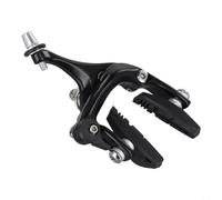 Juego de pinzas de freno para bicicleta de carretera, delanteras, traseras | Doble para frenos laterales de pivote, sistema de freno de bicicleta de carreras, bloques de freno de borde ajustables