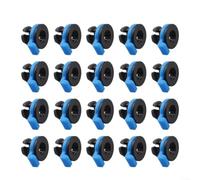Juego de pinzas de pinza de 20 pares, conector neumático ABS para extrusora de impresora 3D, accesorios de acoplamiento de tubo de 4 mm