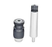 Juego de pinzas de resorte, 1 juego de cono morse M10 M12 MT2 MT3 B10 B12 B16 B18 B22 portabrocas autoapretables portabrocas de taladro cónico ligero CNC herramienta de fresado de torno (MTB3-B10 (0,5