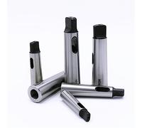 Juego de pinzas de resorte 1 PCS MT1 MT2 MT3 MT4 MT5 Morbor Arbor Adaptador Reductor Brocas Morse Manga Vástago Accesorios Herramientas Herramienta de fresado de torno (Tamaño: MT3-MT4)