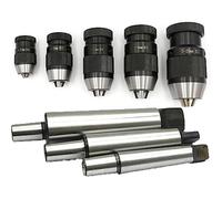 Juego de pinzas de resorte 1 pieza cono Morse Taper Mt3MT1 MT2 MT3 B10 B12 B16 B18 B22 1 juego para portabrocas portabrocas autoapriete Portabrocas Máquina CNC Herramienta de fresado de torno (Tamaño: