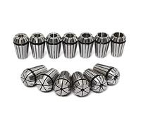 Juego de pinzas de resorte 1 pieza ER11 1/1.5/2/2.5/3 mm 1/8 pulgadas (3.175 mm) 4/5/6/7/8 mm portabrocas de resorte soporte de herramientas para máquina de grabado CNC Fresado Torno Herramienta de