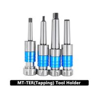 Juego de pinzas de resorte, 1 pieza MT2 MT3 MT4 Morse ER16 ER20 ER25 ER32 MTA MTB ER VER TER Portaherramientas flotante retráctil de torno CNC (MTB3-VER16 (M12))