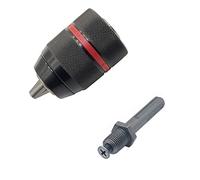 Juego de pinzas de resorte de metal resistente 1/2-20UNF de 13 mm, portabrocas sin llave, vástago hexagonal/SDS/zócalo cuadrado hembra, herramienta de fresado de torno profesional (portabrocas y SDS