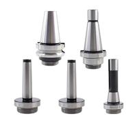 Juego de pinzas de resorte de precisión, 1 soporte para herramientas de perforación BT30, MT2, MT3, MT4, C20, C25, NT30, R8, F1, adaptador de cabezal de perforación para cabezal de mandrinado,