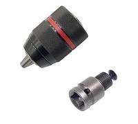 Juego de pinzas de resorte de precisión de metal resistente de 1/2-20UNF de 13 mm, portabrocas sin llave, vástago hexagonal/SDS/zócalo cuadrado hembra, herramienta de fresado de torno profesional