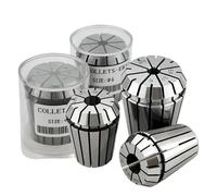 Juego de pinzas de resorte ER AAA ER11 ER16 ER20 ER25 ER32 ER40 de alta precisión 0.008 mm 0.015 mm soporte de herramientas ER Spring Collect Chuck ER herramienta de torno de fresado (grado AA,