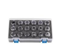 Juego de pinzas ER de grado AA ER11 ER16 ER20 ER25 ER32 ER40, soporte de herramientas de alta precisión de 0.008mm, resorte de sujeción, mandril de recogida ER25(Accuracy 0.008mm(AA),ER16-12pcs)