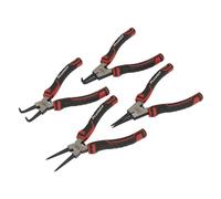 Juego De Pinzas Para Anillos De Retención Sealey 180Mm 4Pz AK8457