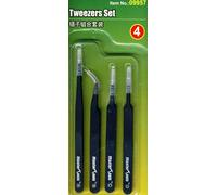 Juego De Pinzas Trumpeter Hobby 4 Variadas Para Modelismo Master Tools
