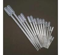 Juego de pipetas y goteros de plástico de 20 a 200 piezas for experimentos escolares - Herramientas de laboratorio transparentes(2ml 100pcs)