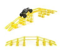 Juego de Pistas de Entrenamiento para Coches de Escalada con Control Remoto, obstáculos para Escalar, Puentes, Pendientes pronunciadas para Modelos a Escala 1/24 y 1/18, obstáculos sobre orugas