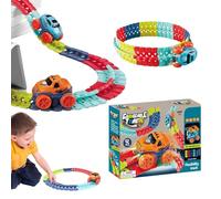 Juego de pistas para niños para niños: juguetes para camiones eléctricos para niños, juegos de camiones para automóviles |