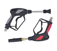 Juego de pistola de lavado a presión, 5000PSI, 10,57GPM, bloqueo de seguridad antidevanado (Conector de punta de rosca macho M8x1,5 mm)