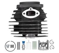 Juego de pistón de cilindros, kit de culata de cilindro, piezas de motosierra con sujetadores, kit de culata para Husqvarna 254 154XP 254XP
